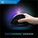 Adesso IMOUSE E30 2.4 GHz Wireless Vertical Programmable Mouse - Optical