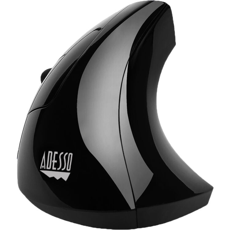 Adesso IMOUSE E90 Wireless Left-Handed Vertical Ergonomic Mouse - Optical