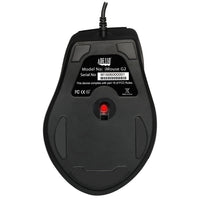 Adesso IMOUSE G2 Ergonomic Optical Mouse - Scroll Wheel - 6 Button(s) - Black