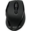 Adesso IMOUSE M20B Wireless Ergonomic Optical Mouse - Optical - 2.40 GHz - Black