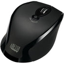 Adesso IMOUSE M20B Wireless Ergonomic Optical Mouse - Optical - 2.40 GHz - Black