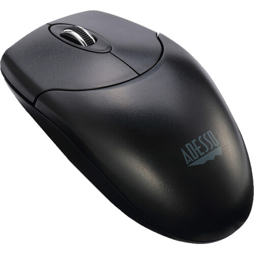 Adesso IMOUSE M60 ntimicrobial Wireless Desktop Mouse - Optical - USB - Black