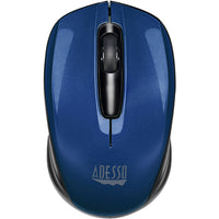 Adesso IMOUSES50L 2.4GHz Wireless Mini Mouse - Optical - 1200 dpi - Blue