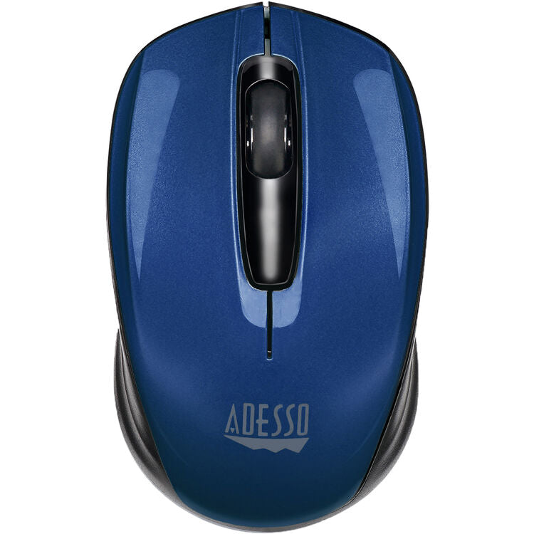 Adesso IMOUSES50L 2.4GHz Wireless Mini Mouse - Optical - 1200 dpi - Blue