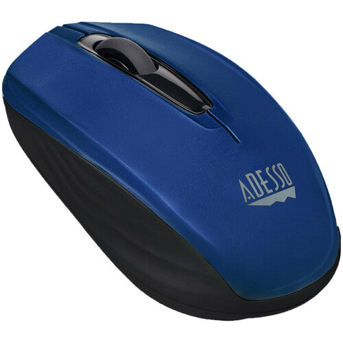 Adesso IMOUSES50L 2.4GHz Wireless Mini Mouse - Optical - 1200 dpi - Blue