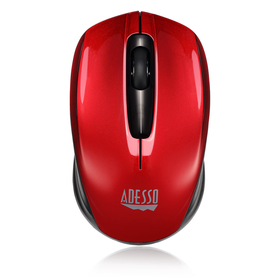 Adesso iMouse S50R 2.4GHz Wireless Mini Mouse - Optical - Wireless - RF - Red