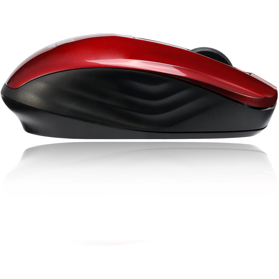 Adesso iMouse S50R 2.4GHz Wireless Mini Mouse - Optical - Wireless - RF - Red