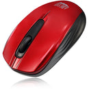 Adesso iMouse S50R 2.4GHz Wireless Mini Mouse - Optical - Wireless - RF - Red