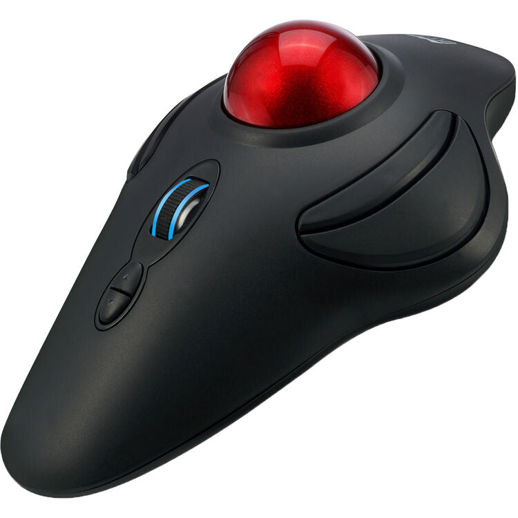 Adesso IMOUSE T40 Wireless Programmable Ergonomic Trackball Mouse - Optical