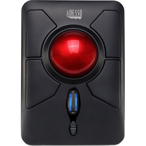 Adesso IMOUSE T50 Wireless Programmable Ergonomic Trackball Mouse - Optical
