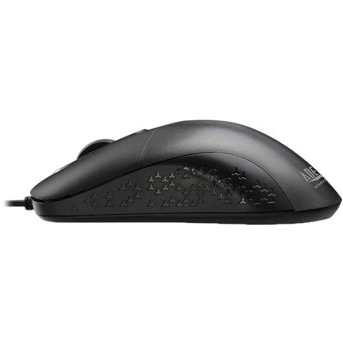 Adesso IMOUSE W4 Waterproof Antimicrobial Optical Mouse - 1000 dpi -Black