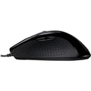 Adesso iMouse G2 - Ergonomic Optical Mouse - Optical - Cable - Black - USB