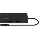 Belkin INC008ttBK USB-C 5-in-1 Multiport Adapter, Laptop Docking Station