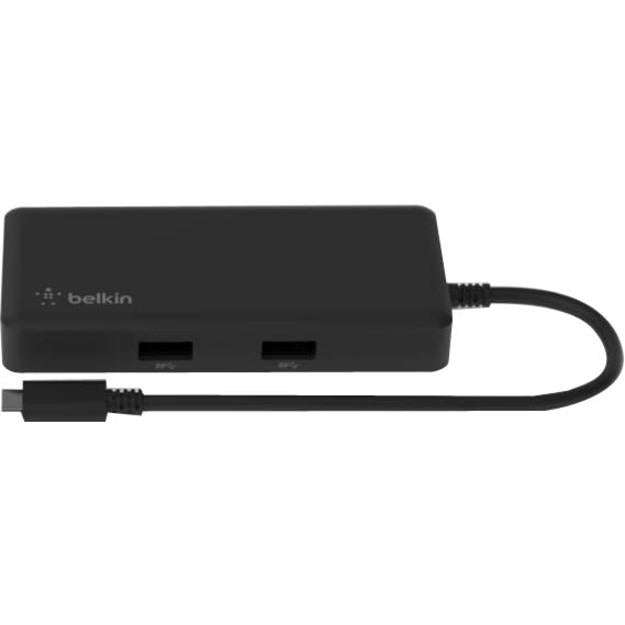 Belkin INC008ttBK USB-C 5-in-1 Multiport Adapter, Laptop Docking Station