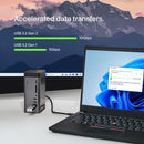 Belkin INC020TTSGY 11-in-1 Triple Display USB-C Docking Station - 10 Gbps