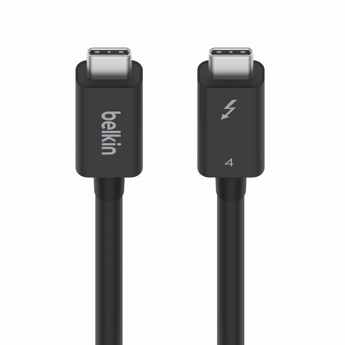 Belkin INZ002BT2MBK 100W Thunderbolt 4 USB-C to USB-C Cable - Black
