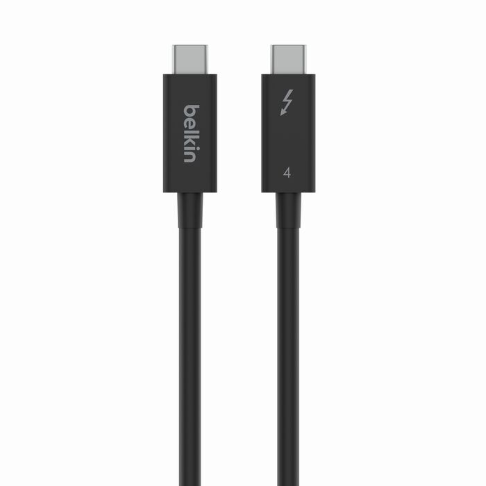 Belkin INZ002BT2MBK 100W Thunderbolt 4 USB-C to USB-C Cable - Black