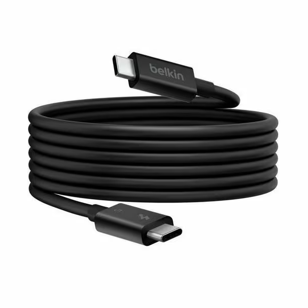 Belkin INZ005FQ1MBK Connect Thunderbolt 5 Cable - 3.28 ft - Black