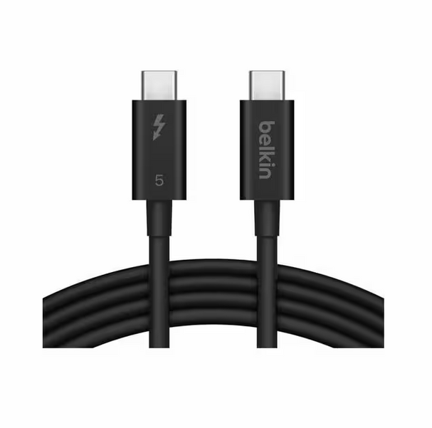 Belkin INZ005FQ1MBK Connect Thunderbolt 5 Cable - 3.28 ft - Black