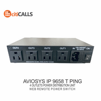 Aviosys IP9658T 9658 4 Port Network AC Web Power Switch Controller PING IP 9258