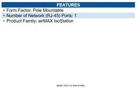 Ubiquiti Networks IS-M5 airMAX IsoStation M5 Radio Modem