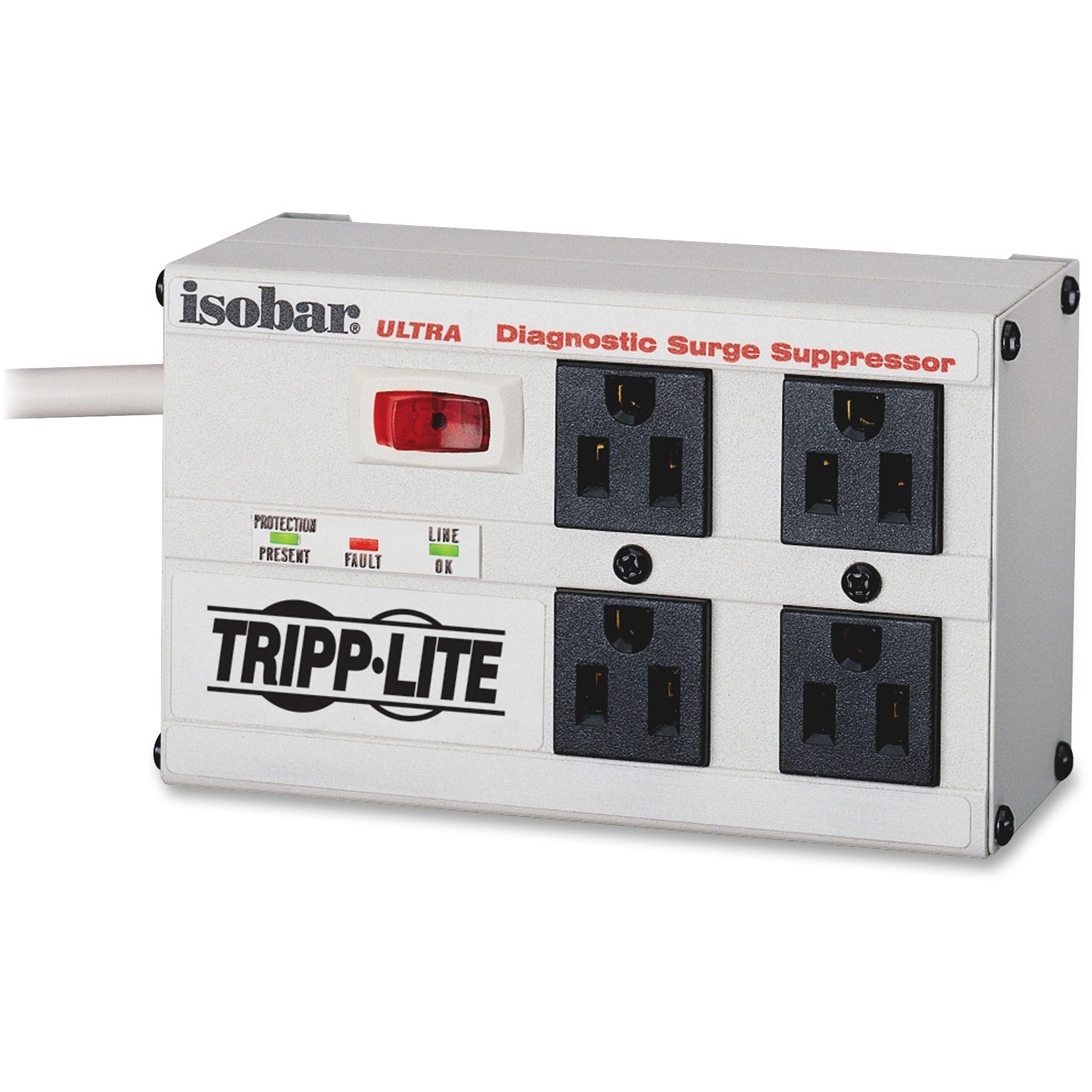 Eaton ISOBAR4ULTRA Isobar 4-Outlet Surge Protector 6ft. Cord w/ Right-Angle Plug
