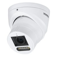 Vivotek IT9383-HTVW 5MP Outdoor Turret Dome AI Camera Brown Box