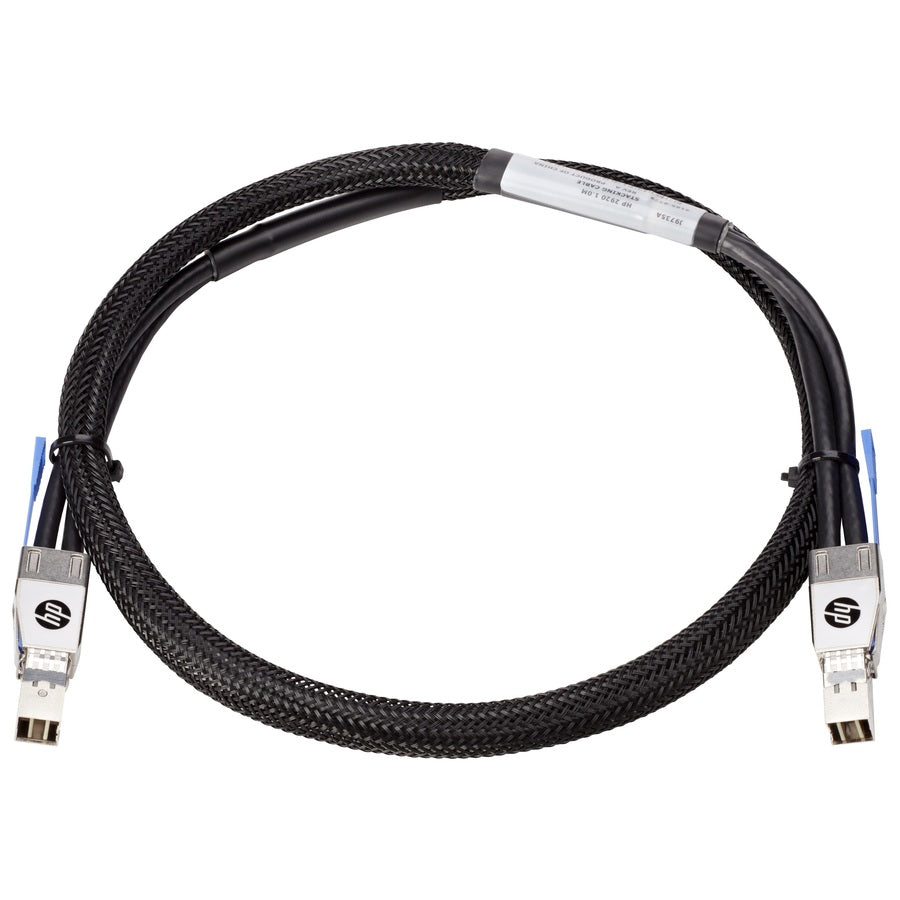 HPE J9735A 2920 1m Stacking Cable - Network Cable - 3.28 ft - Black