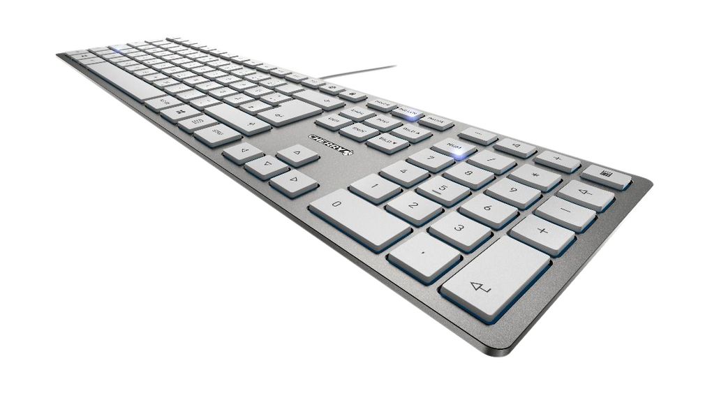 Cherry JK-1600EU-1 KC 6000 SLIM Keyboard USB Interface English (US) SX Keyswitch