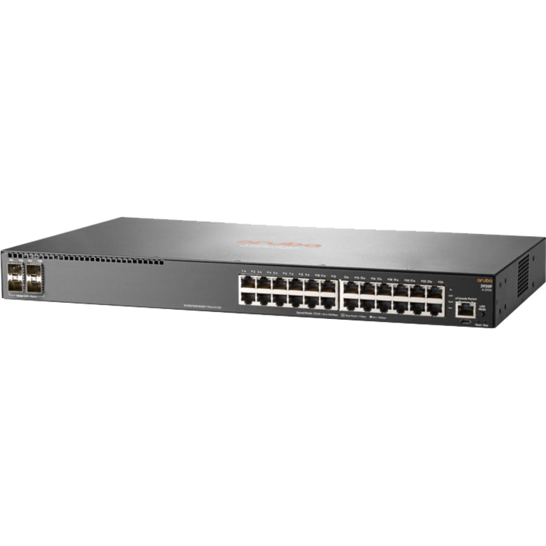 HPE JL253A#ABA Aruba 2930F 24G 4SFP+ Switch - 24 Ports - Manageable