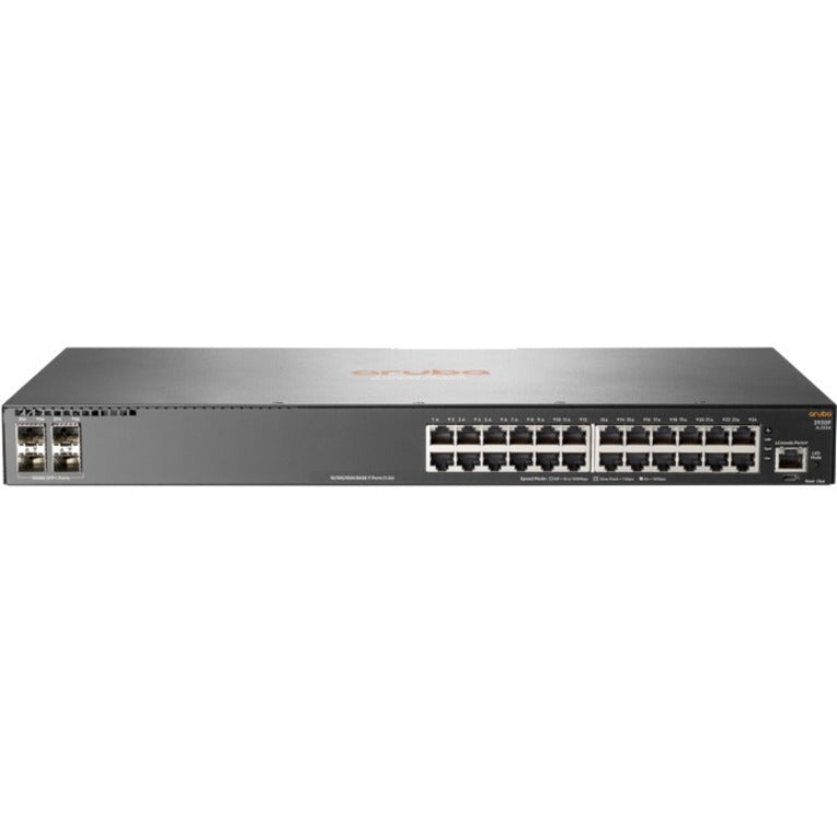 HPE JL253A#ABA Aruba 2930F 24G 4SFP+ Switch - 24 Ports - Manageable