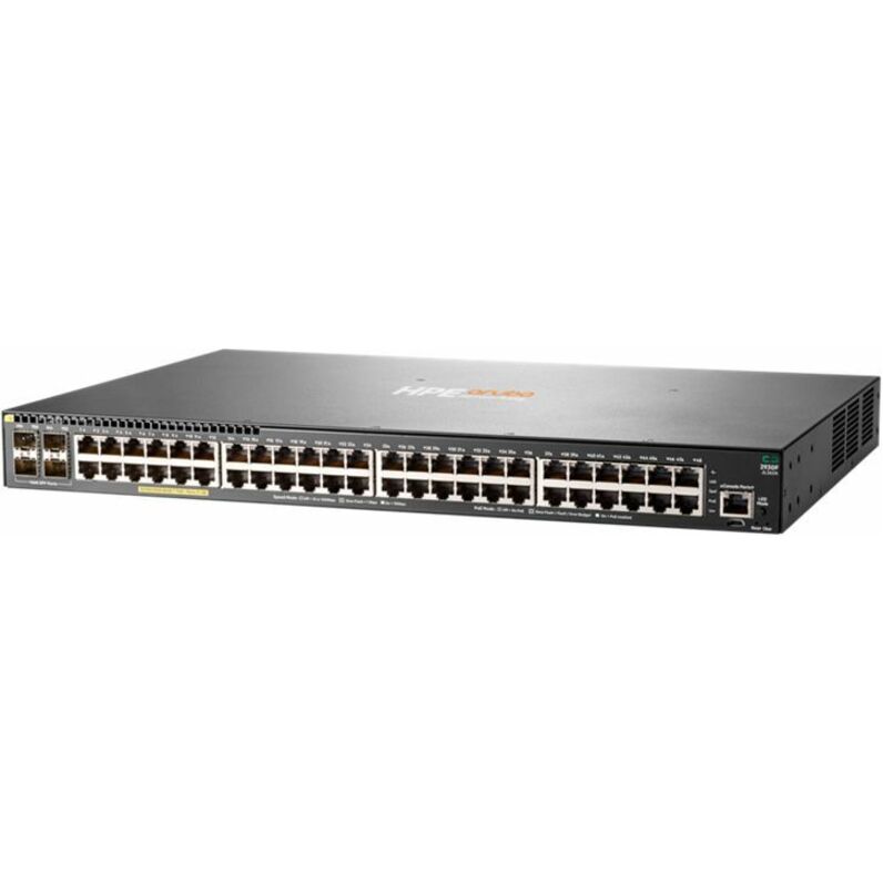 HPE JL262A#ABA 2930F 48G PoE+ 4SFP Switch - 48 Ports - Manageable
