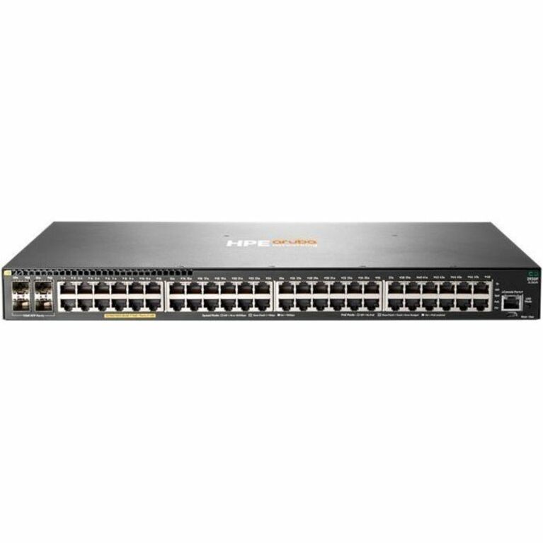 HPE JL262A#ABA 2930F 48G PoE+ 4SFP Switch - 48 Ports - Manageable