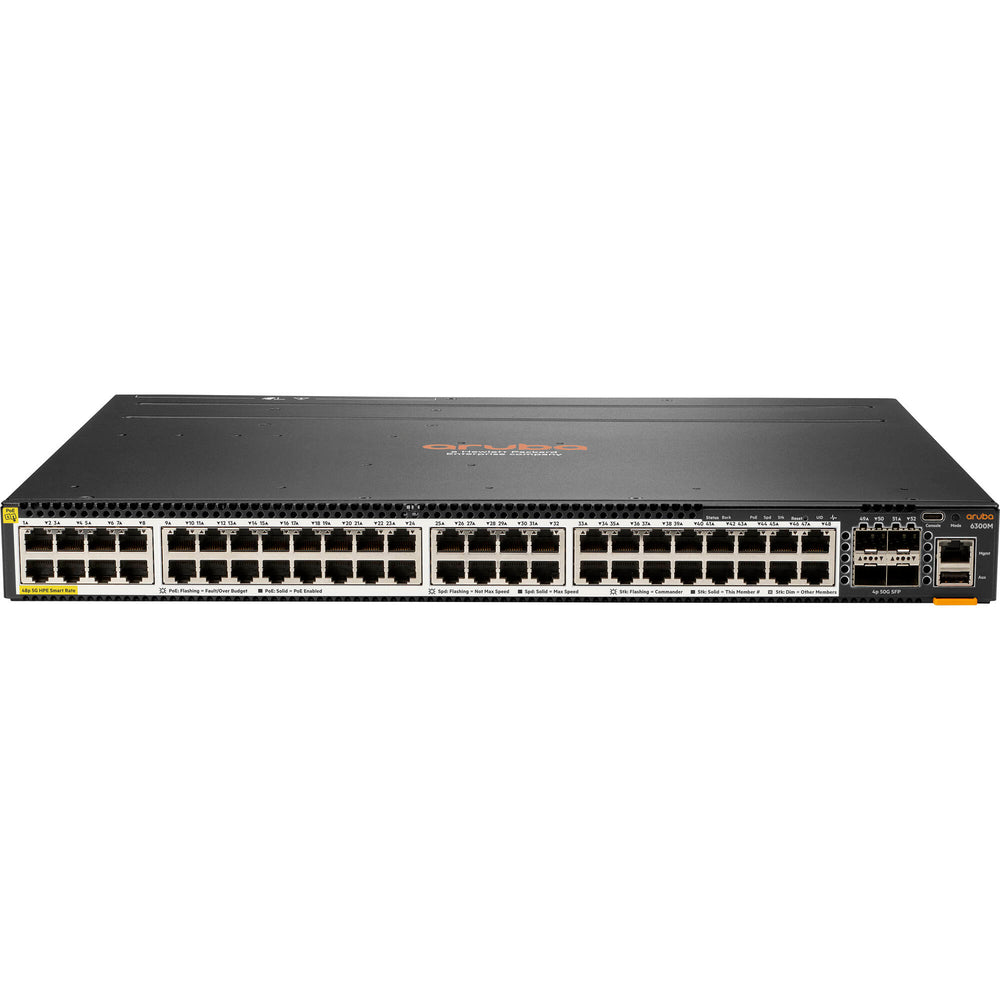 HPE JL659A 6300M Ethernet Switch - 48 Ports - Manageable - 3 Layer