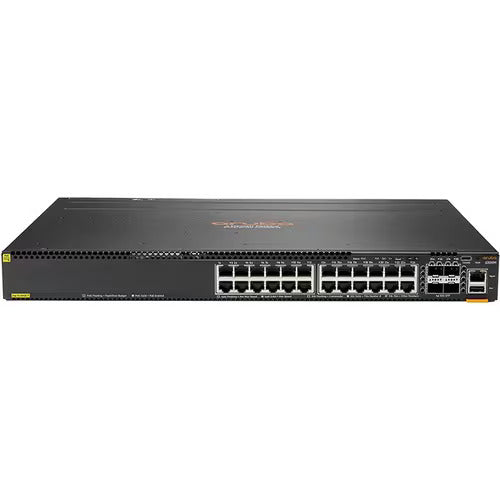 HPE JL662A 6300M 24-port 1GbE Class 4 PoE and 4-port SFP56 Switch