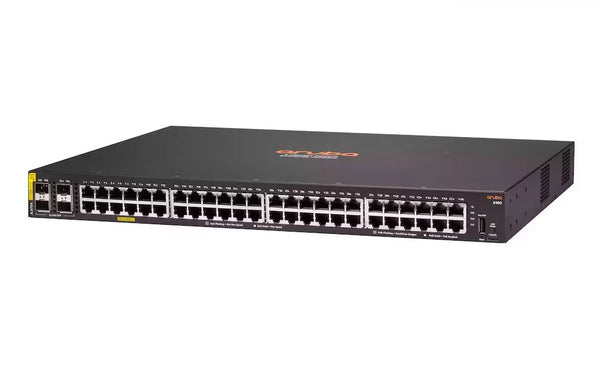 HPE JL675A#ABA Aruba 6100 48G Class4 PoE 4SFP+ 370W Switch  - Managed