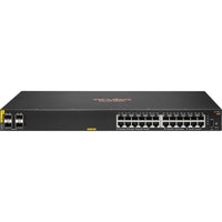 HPE JL677A#ABA 6100 24G Class4 PoE 4SFP+ 370W Switch - 24 Ports - Manageable