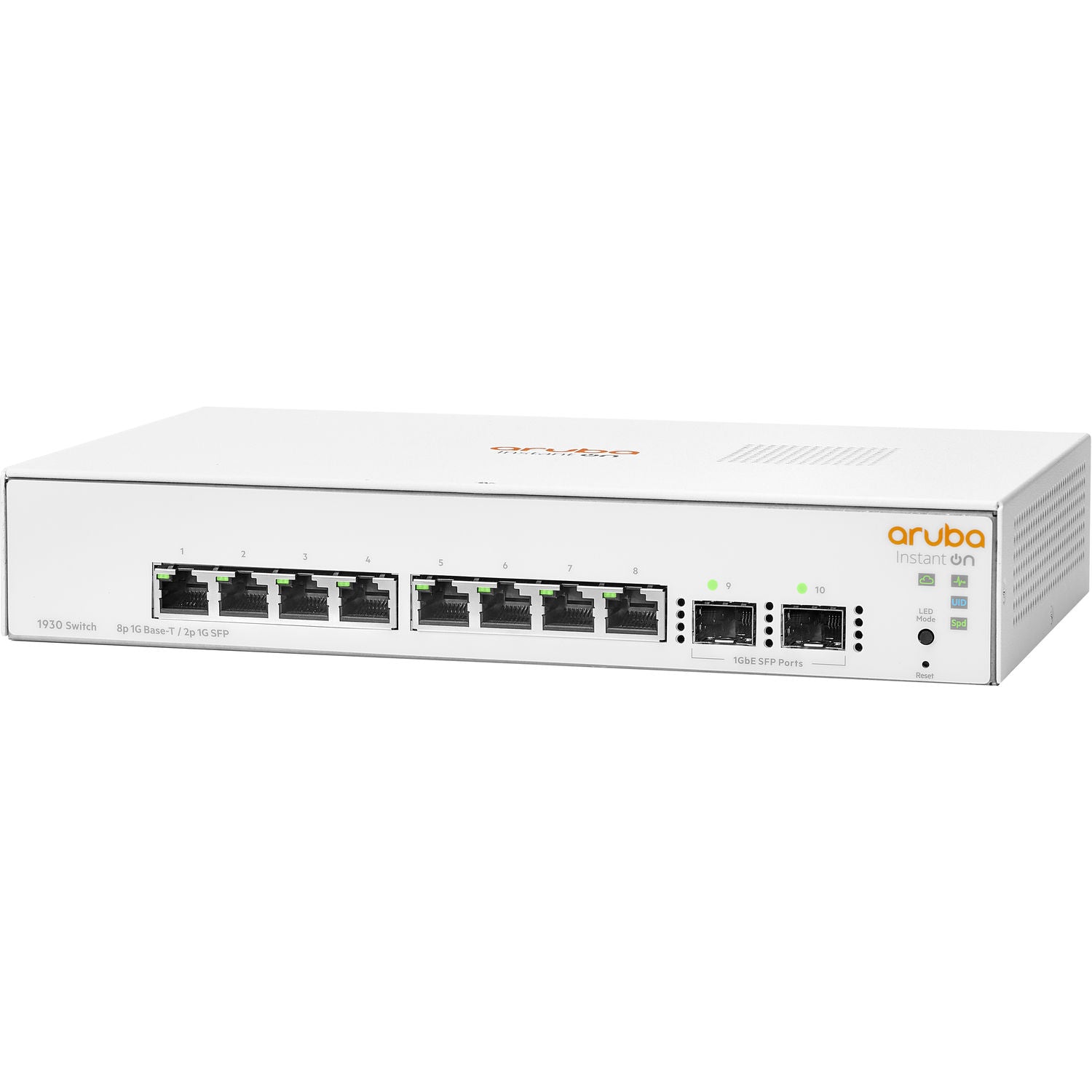 HPE JL680A#ABA Instant On 1930 8G 2SFP Ethernet Switch - 10 Ports - Manageable