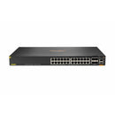 HPE JL725BABA CX 6200F 24G Class 4 PoE 4SFP+ 370W Switch - 24 Ports -Manageable