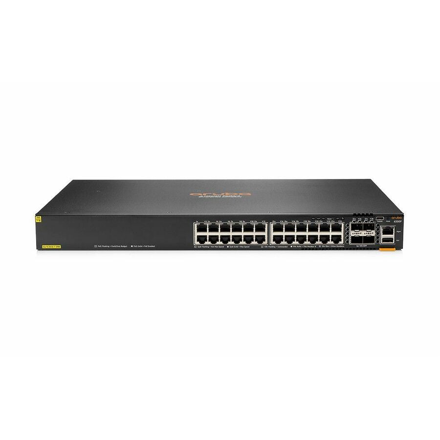 HPE JL725BABA CX 6200F 24G Class 4 PoE 4SFP+ 370W Switch - 24 Ports -Manageable