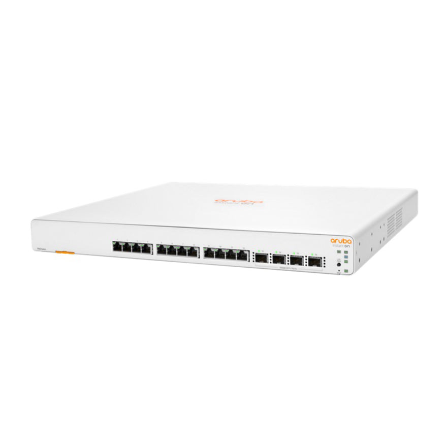 HPE JL805A#ABA Instant On 1960 12XGT 4SFP+ Switch - 12 Ports - Manageable