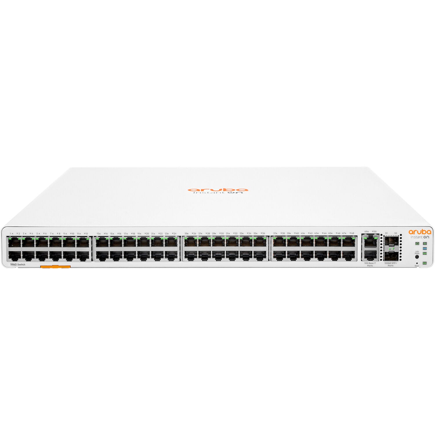 HPE JL808A#ABA Instant On 1960 48G 2XGT 2SFP+ Switch - 48 Ports - Manageable
