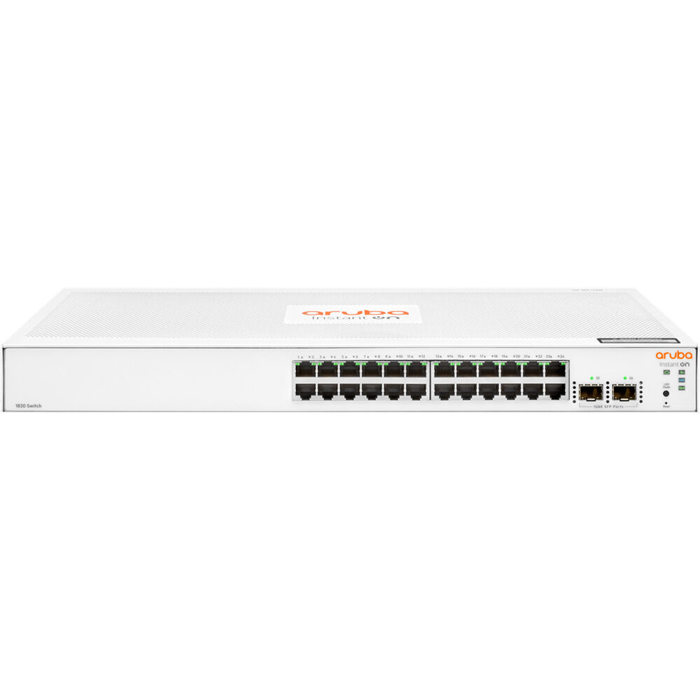 HPE JL812A#ABA Instant On 1830 24G 2SFP Switch - 24 Ports - Manageable