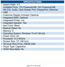 Panasonic JS980WS5120A-W JS980 I3/8GB/256GB, WIN10, PUSB, 3YR