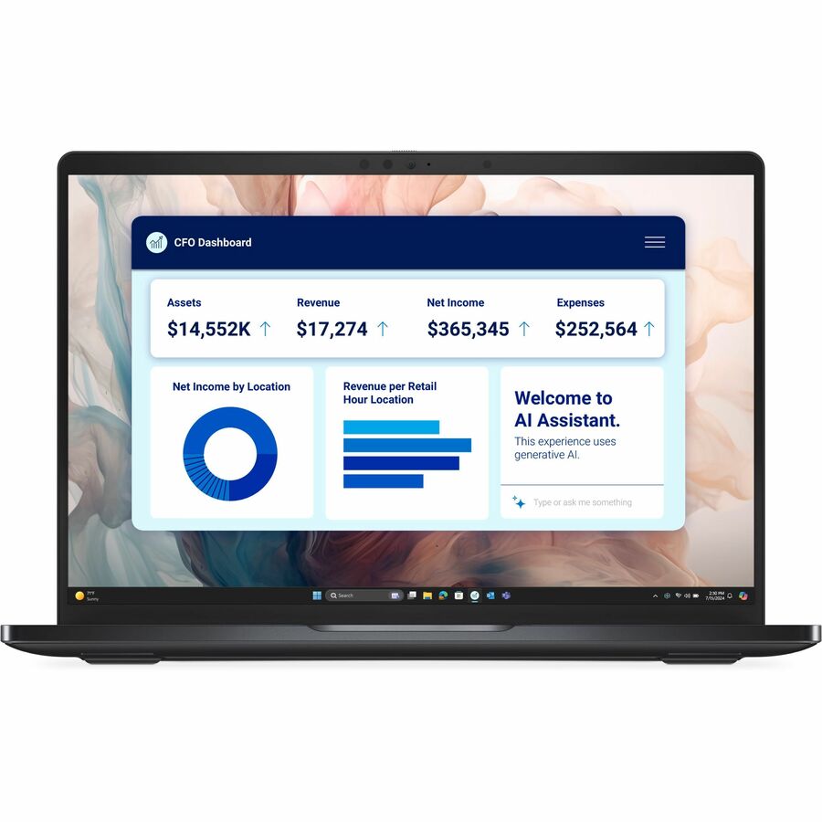 Dell JWP67 Pro 13 Premium PA13250 13.3" Copilot+ PC Notebook - Magnetite