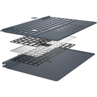 Dell K21MBRUS Collaboration Keyboard - Aluminium - Pogo Pin