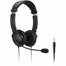 Kensington K33597WW Classic Headset with Mic and Volume Control - Stereo