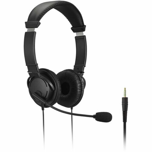 Kensington K33597WW Classic Headset with Mic and Volume Control - Stereo