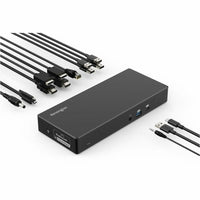 Kensington K33603NA SD4781P EQ USB-C & USB-A Dual 4K Docking Station