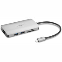 Kensington K33820WW USB-C 8-in-1 Driverless Mobile Dock - for Monitor, Notebook
